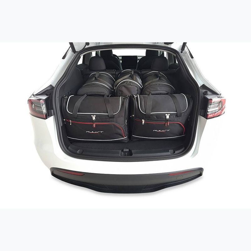KJUST Tesla Model Y 2020+ sac de boot set 5 buc negru. 16