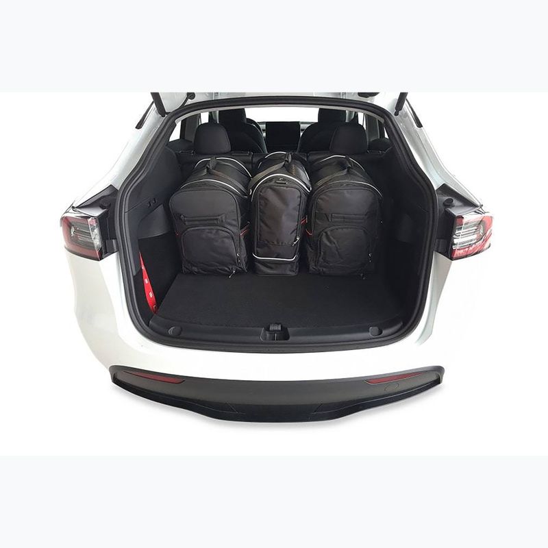 KJUST Tesla Model Y 2020+ sac de boot set 5 buc negru. 18