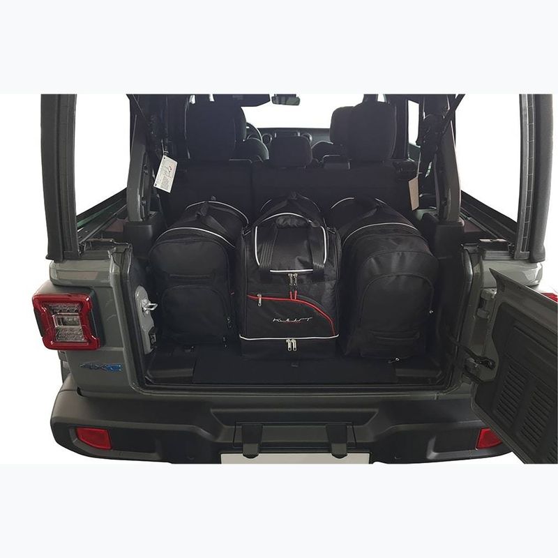 Set de genți pentru portbagaj KJUST Jeep Wrangler Phev 2021+ 4 buc. black 16