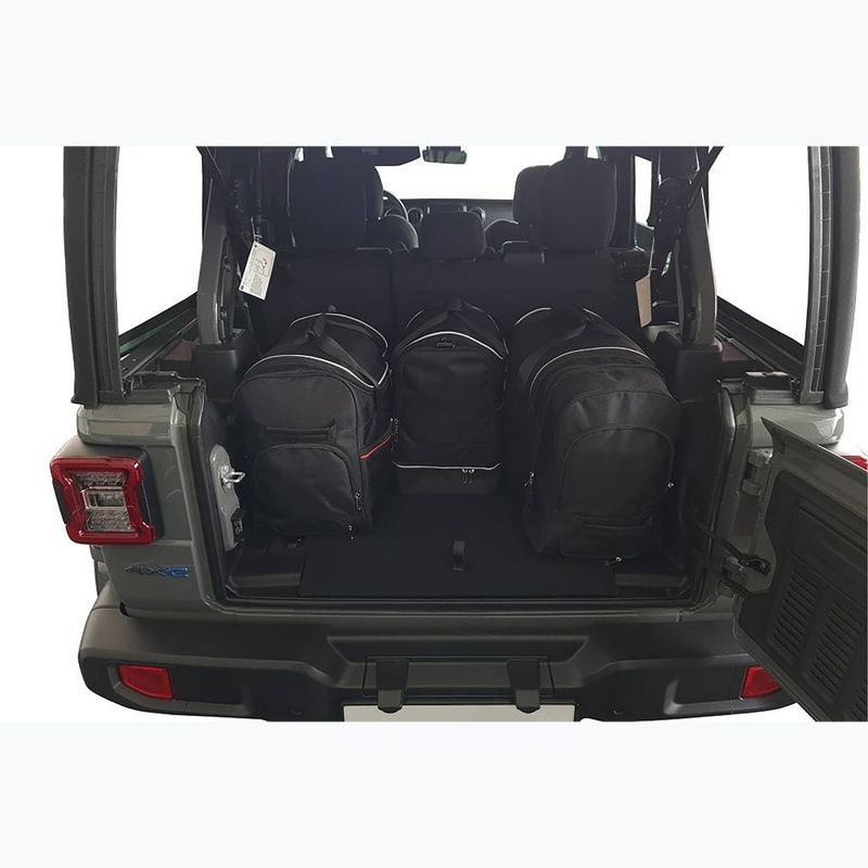 Set de genți pentru portbagaj KJUST Jeep Wrangler Phev 2021+ 4 buc. black 17