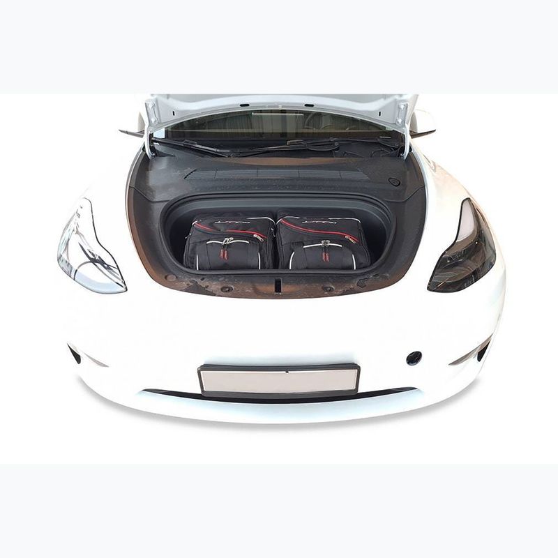KJUST Tesla Model Y boot sac set 2020-2022 2 buc negru. 8