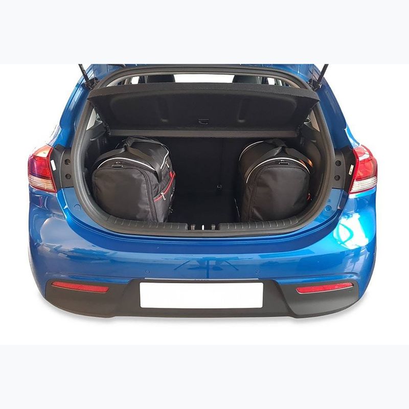 Set de genți pentru portbagaj KJUST Kia Rio Hatchback 2017+ 3 buc. black 9