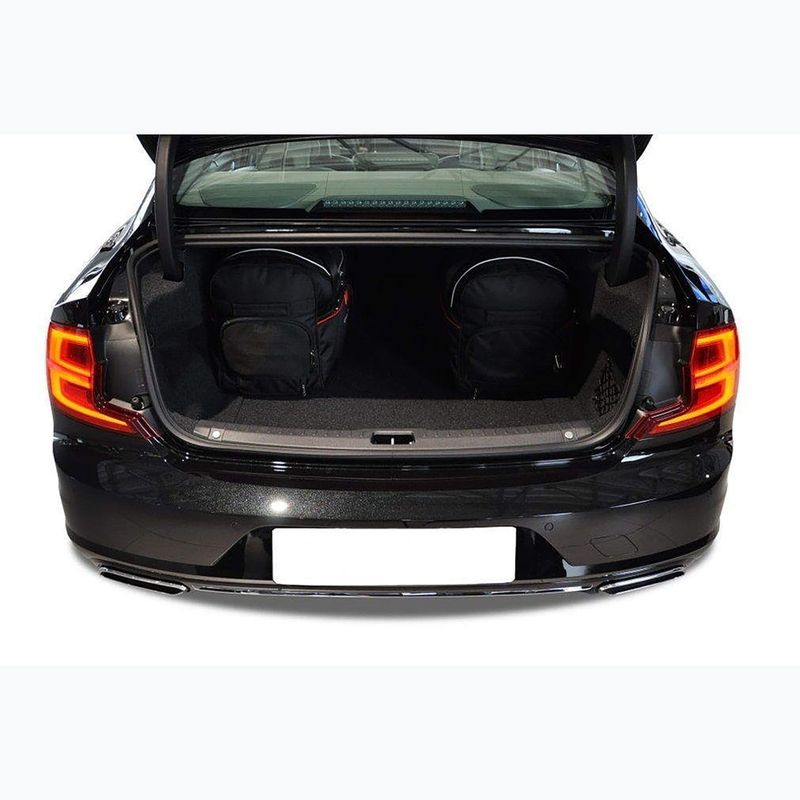 Set de genți pentru portbagaj KJUST Volvo S90 PHEV 2019+ 5 buc. negru 19