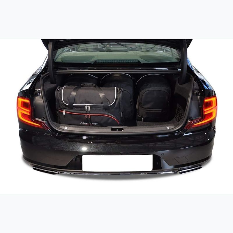 Set de genți pentru portbagaj KJUST Volvo S90 PHEV 2019+ 5 buc. negru 17
