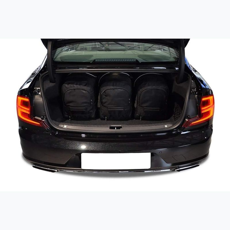 Set de genți pentru portbagaj KJUST Volvo S90 PHEV 2019+ 5 buc. negru 18