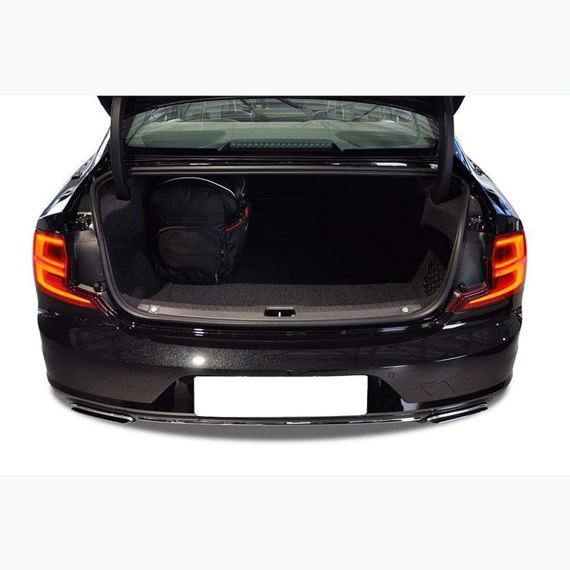 Set de genți pentru portbagaj KJUST Volvo S90 HEV 2016+ 5 buc. negru 19