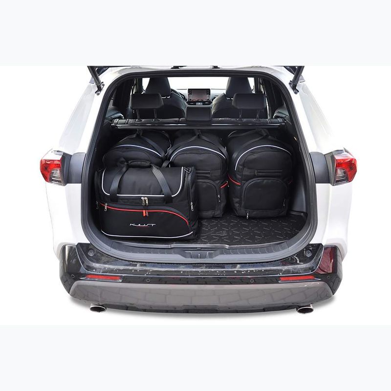 Set de genți pentru portbagaj KJUST Toyota Rav4 Hev 2018+ 5 buc. negru 17