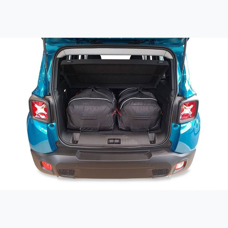 Set de genți pentru portbagaj KJUST Jeep Renegade Phev 2020+ 2 buc. black 8