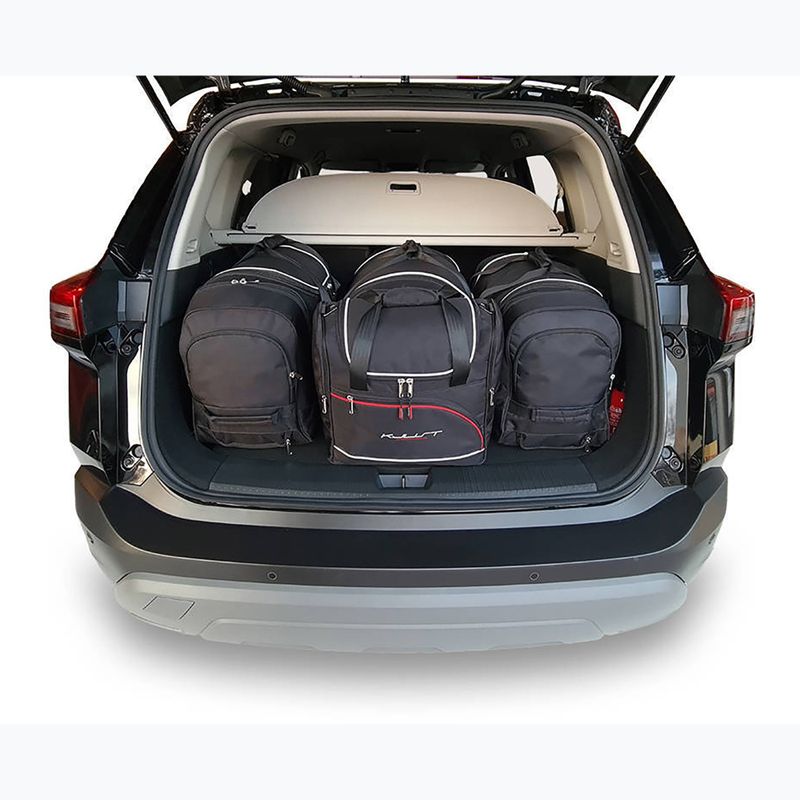 KJUST Nissan X-Trail MHEV sac de boot set 2022+ 4 buc negru. 13