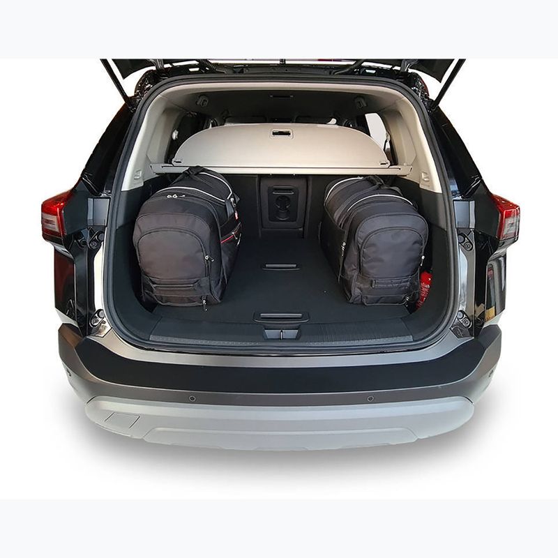 KJUST Nissan X-Trail MHEV sac de boot set 2022+ 4 buc negru. 15