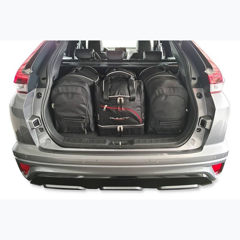 Set de genți pentru portbagaj KJUST Mitsubishi Eclipse Cross PHEV 2021+ 4 buc. negru 11