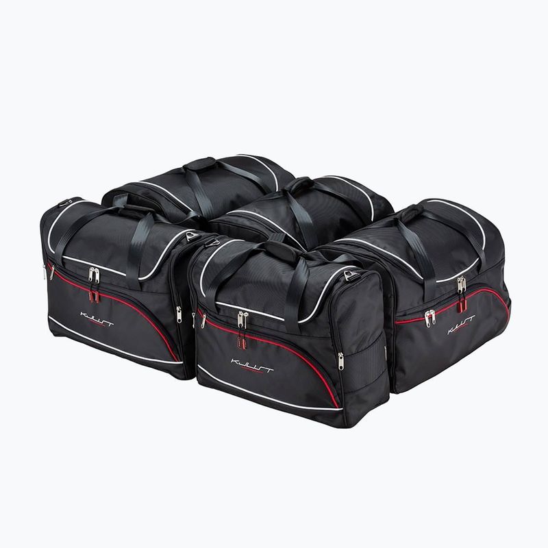 KJUST set geantă portbagaj Peugeot 308 SW PHEV 2021+ 5 buc negru.