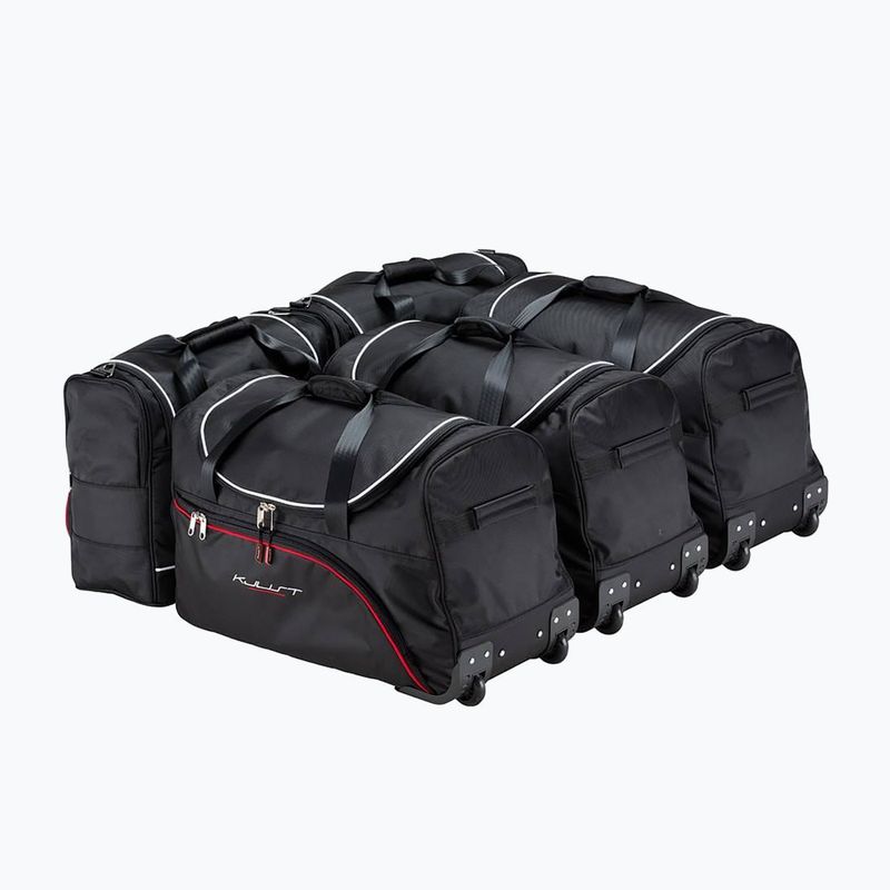 KJUST set geantă portbagaj Peugeot 308 SW PHEV 2021+ 5 buc negru. 2