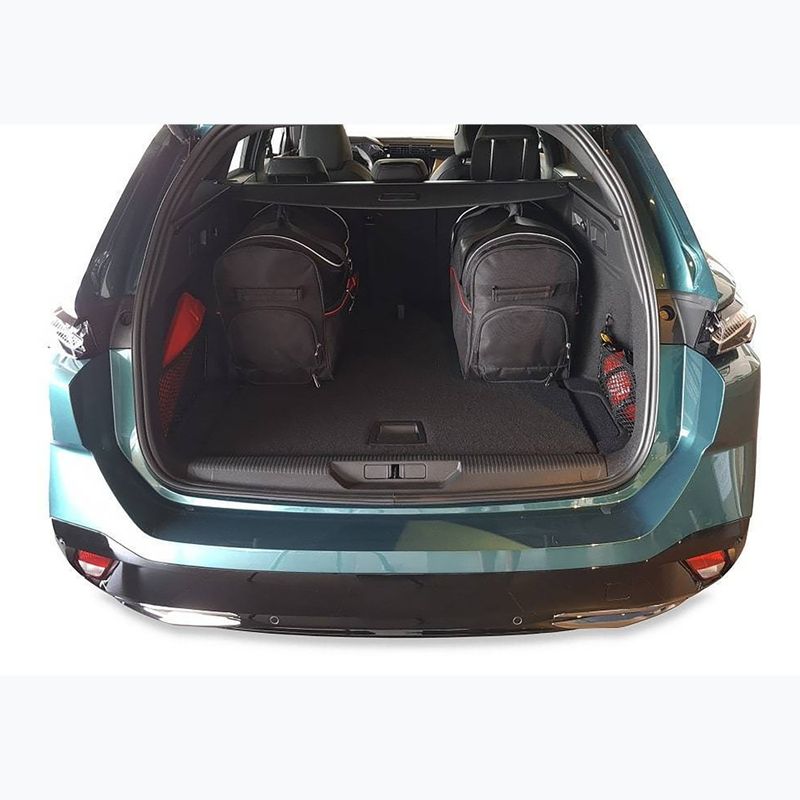 KJUST set geantă portbagaj Peugeot 308 SW PHEV 2021+ 5 buc negru. 16