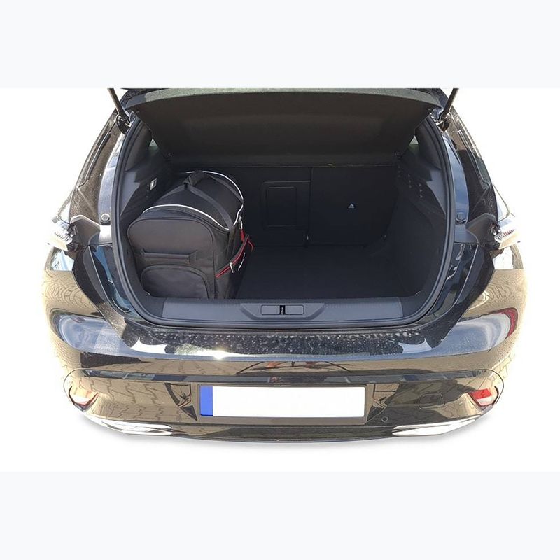 KJUST set geantă portbagaj Peugeot 308 Hatchback 2021+ 4 buc negru. 17
