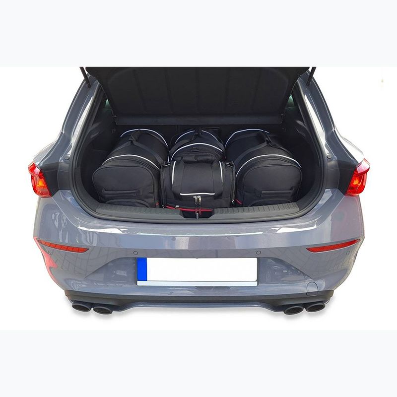 Set de genți pentru portbagaj KJUST Cupra Leon Hatchback 2021+ 4 buc. negru 18