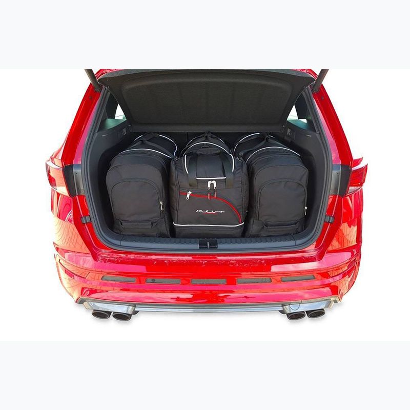 Set de genți pentru portbagaj KJUST Cupra Ateca 2018+ sport 4 buc. negru 16