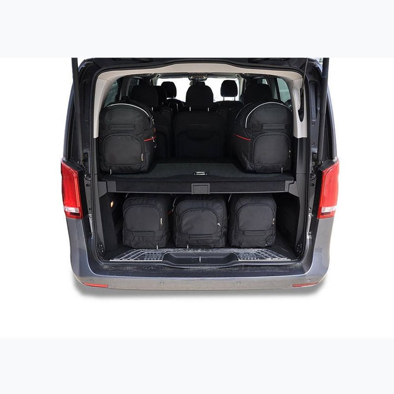 Set de genți pentru portbagaj KJUST Mercedes-Benz EQV Extra Long 2020+ 7 buc. negru 10