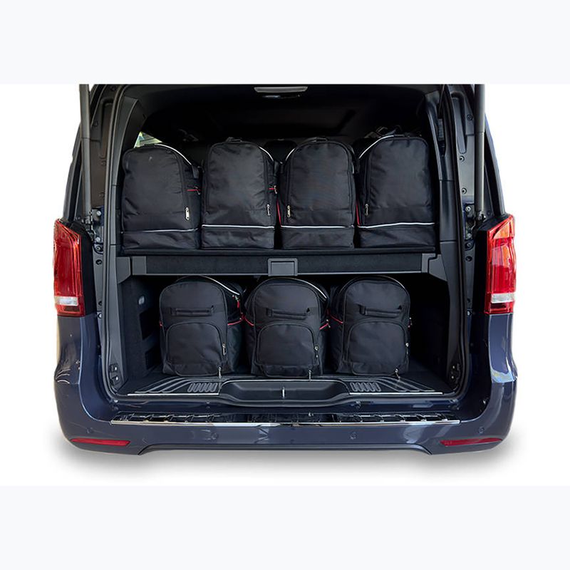 Set de genți pentru portbagaj KJUST Mercedes-Benz EQV Long 2020+ 7 buc. negru 11