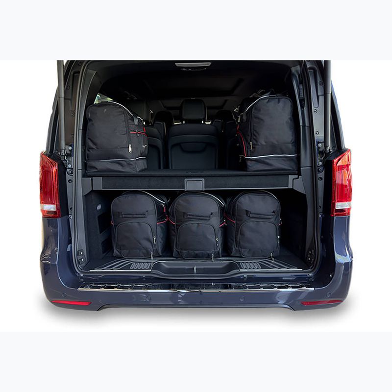 Set de genți pentru portbagaj KJUST Mercedes-Benz EQV Long 2020+ 7 buc. negru 12