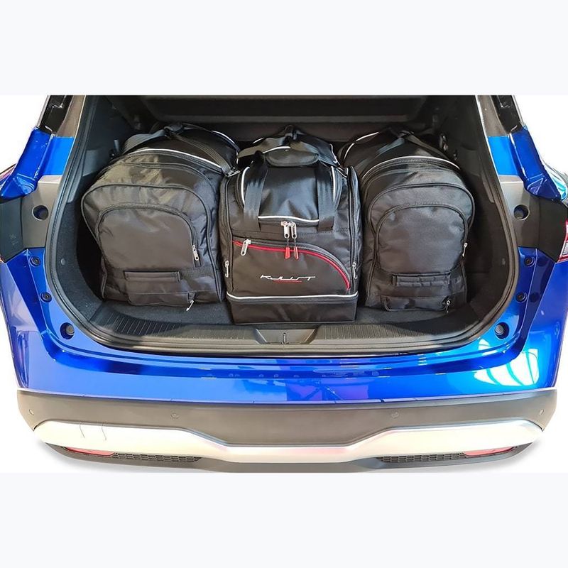 KJUST Nissan Qashqai HEV sac de boot set 2022+ 4 buc negru. 14