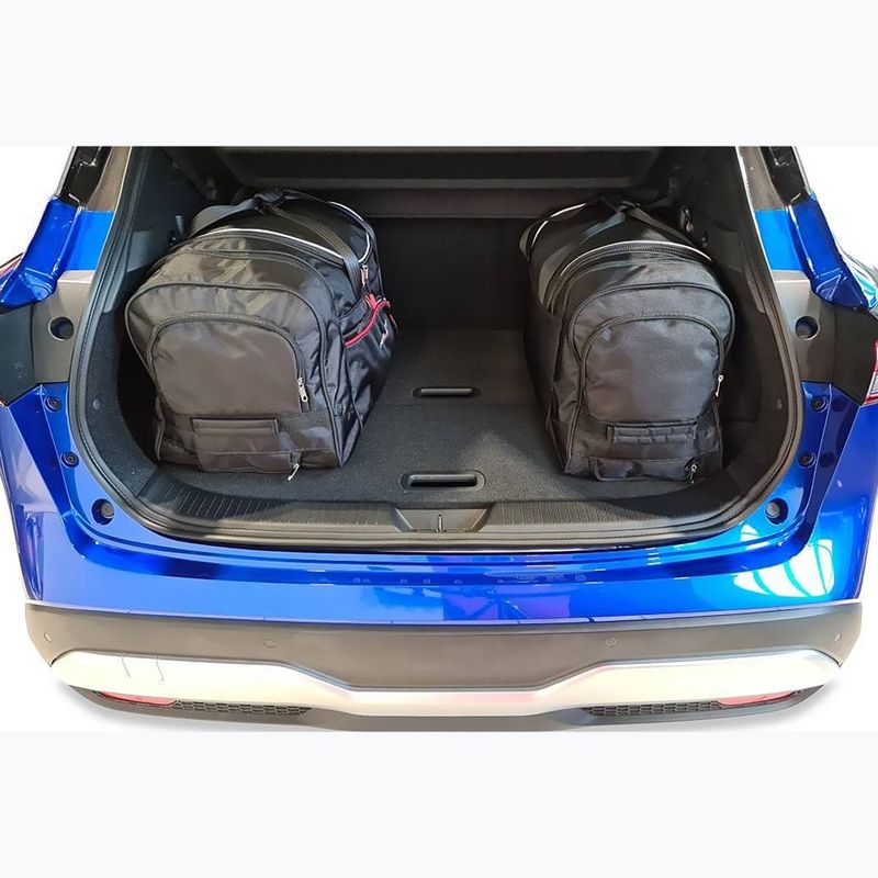 KJUST Nissan Qashqai HEV sac de boot set 2022+ 4 buc negru. 17