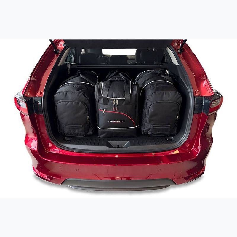 Set de genți pentru portbagaj KJUST Mazda CX-60 PHEV 2022+ 4 buc. negru 12