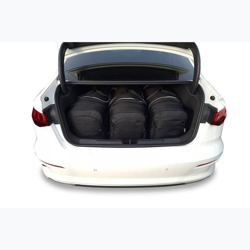 KJUST Audi A3 Limousine 2020+ bagaj compartiment sac set 3 buc negru 14