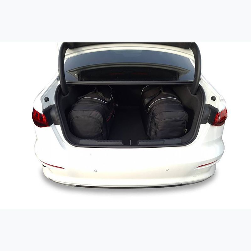 KJUST Audi A3 Limousine 2020+ bagaj compartiment sac set 3 buc negru 15
