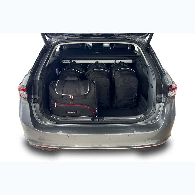 KJUST Skoda Superb Combi PHEV III 2019-2023 set sac pentru compartimentul de bagaje 5 buc negru. 12