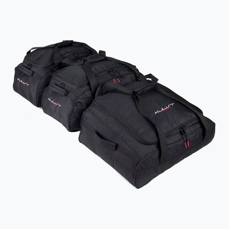 Set de genți pentru cutia de acoperiș KJUST Kamei Husky 420 3 buc. negru 2