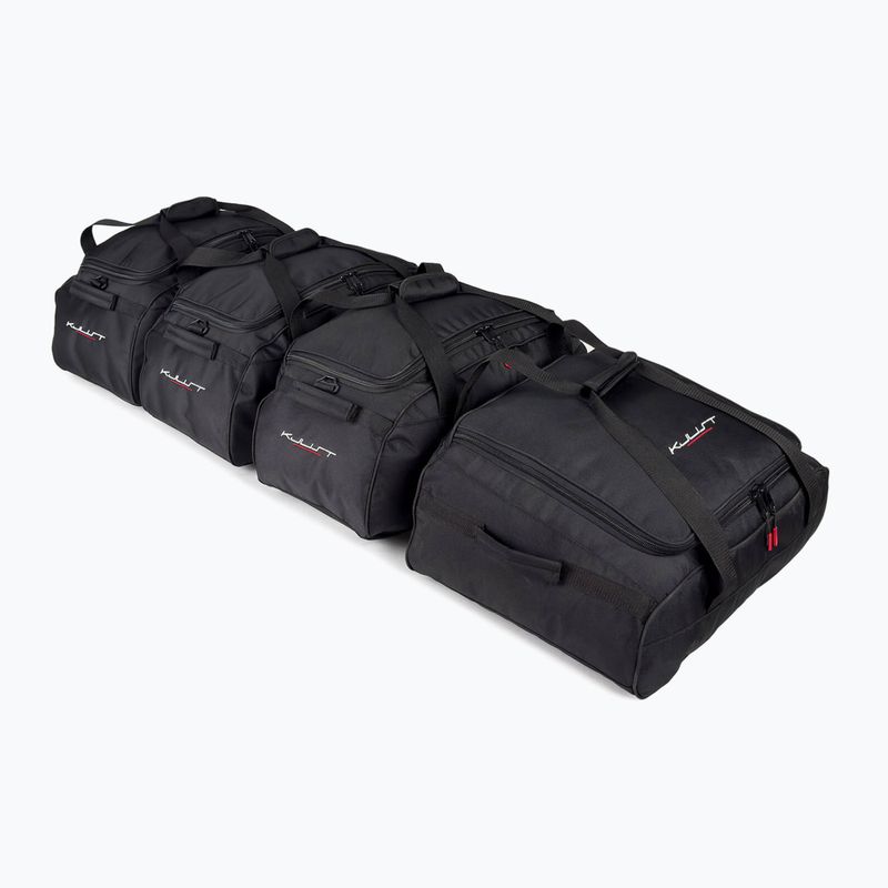 Set de genți pentru cutia de acoperiș KJUST Menabo Marathon 460 4 buc. negru 2