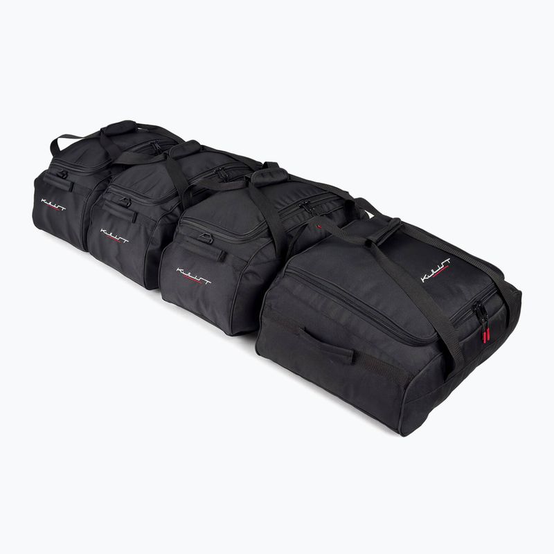 Set de genți pentru cutia de acoperiș KJUST Atera Casar M 4 buc. negru 2