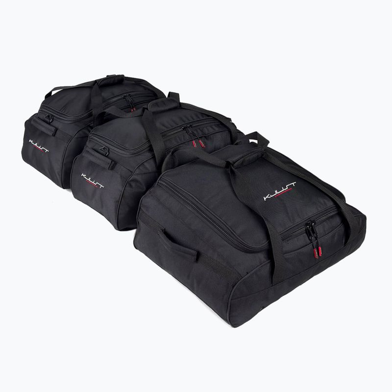 Set de genți pentru cutia de acoperiș KJUST G3 Helios 400 3 buc. negru 2