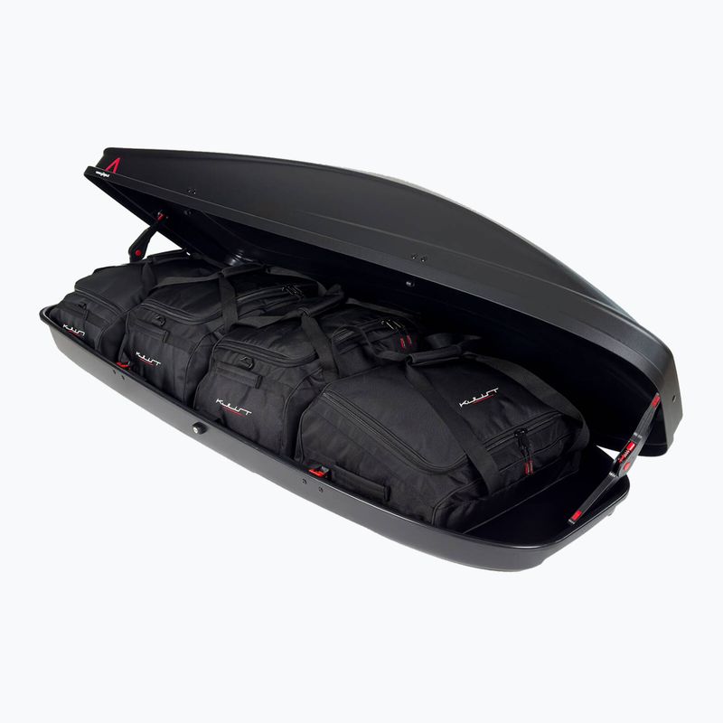 Set de genți pentru cutia de acoperiș KJUST G3 Spark 480 4 buc. negru