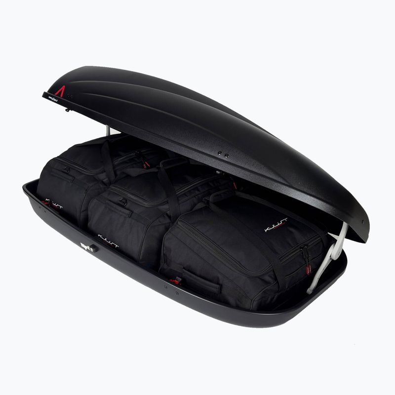 Set de genți pentru cutia de acoperiș KJUST G3 Krono 400 3 buc. negru