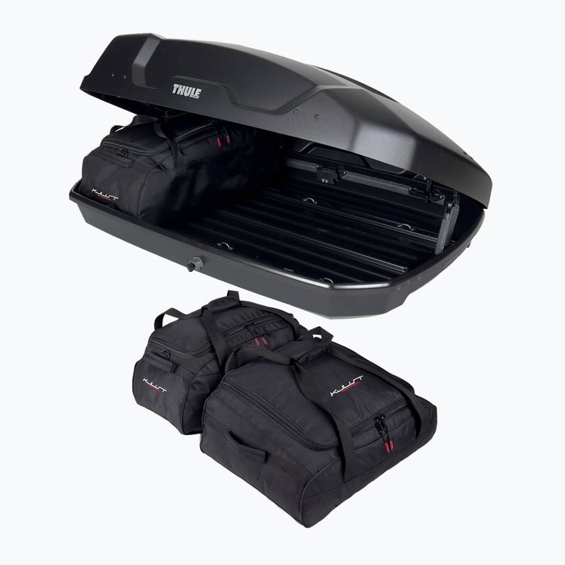 Set de genți pentru cutia de acoperiș KJUST Thule Force XT S 3 buc. negru 4