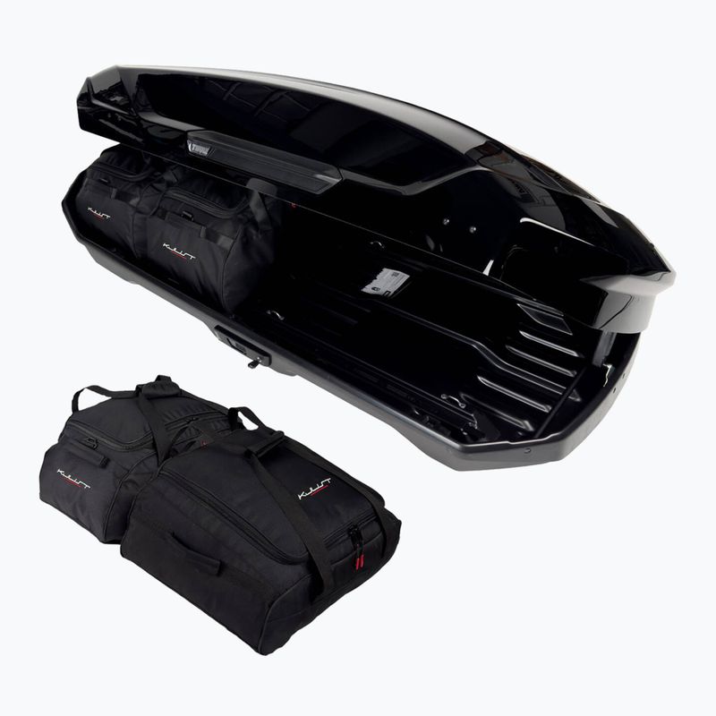 Set de genți pentru cutia de acoperiș KJUST Thule Motion 3 L 4 buc. negru 3