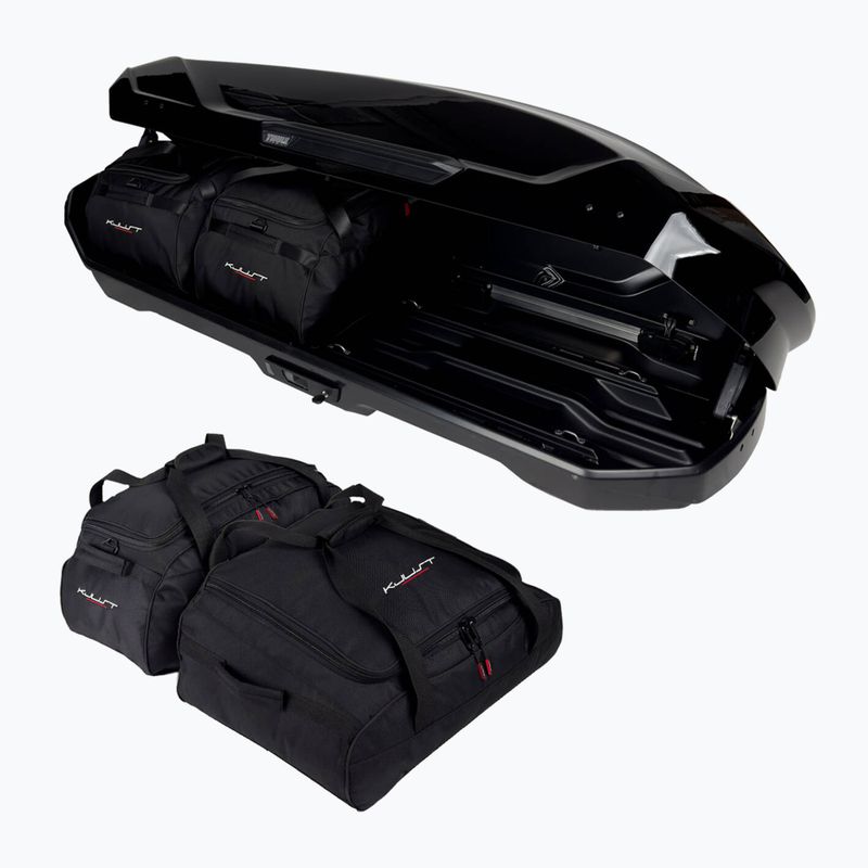 Set de genți pentru cutia de acoperiș KJUST Thule Motion 3 Sport 4 buc. negru 3