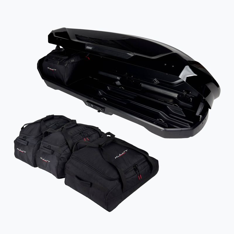 Set de genți pentru cutia de acoperiș KJUST Thule Motion 3 Sport 4 buc. negru 4