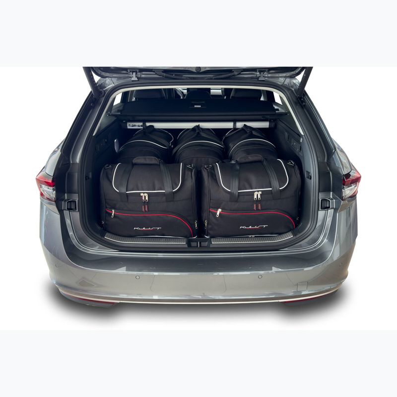 KJUST Skoda Superb Combi 2023+ 5 set de genți pentru bagaje negru. 13