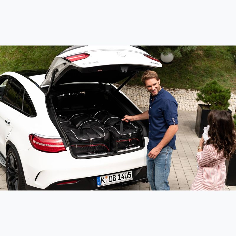 Set de genți pentru portbagaj KJUST Mini Countryman MHEV 2023+ 4 buc. negru 17