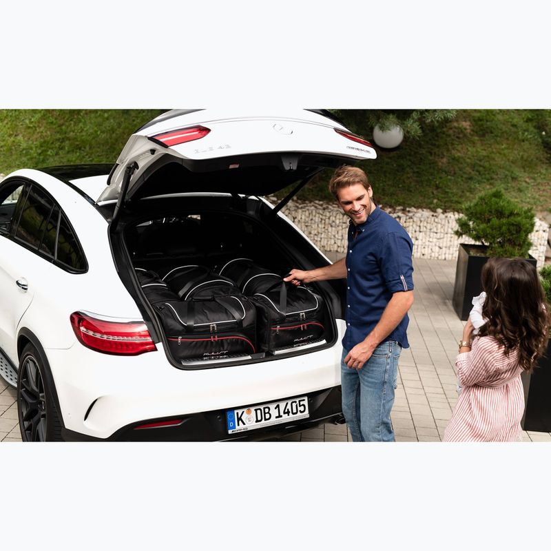 Set de genți pentru portbagaj KJUST Mini Countryman MHEV 2023+ 4 buc. negru 19