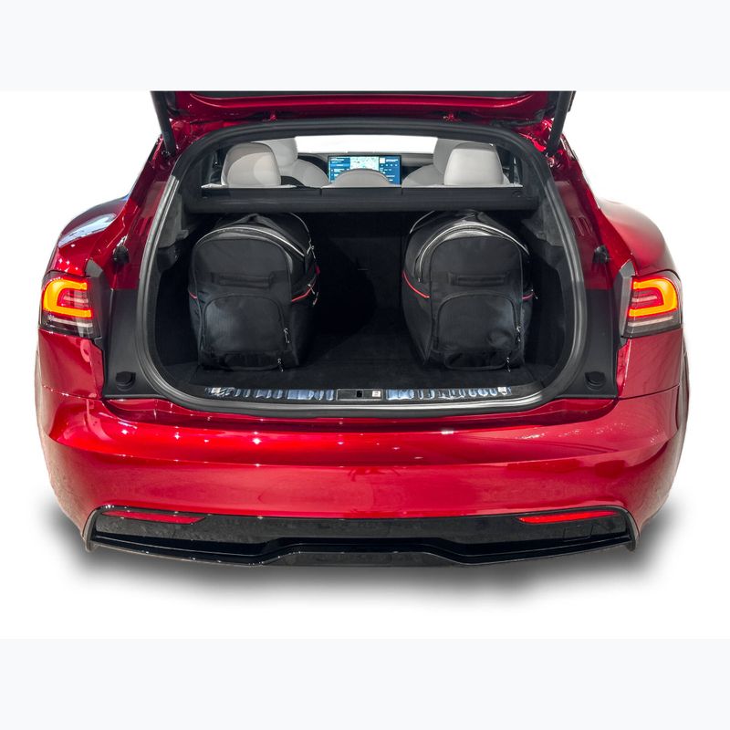 KJUST Tesla Model S EV 2021+ sac de boot set 7 buc negru. 18