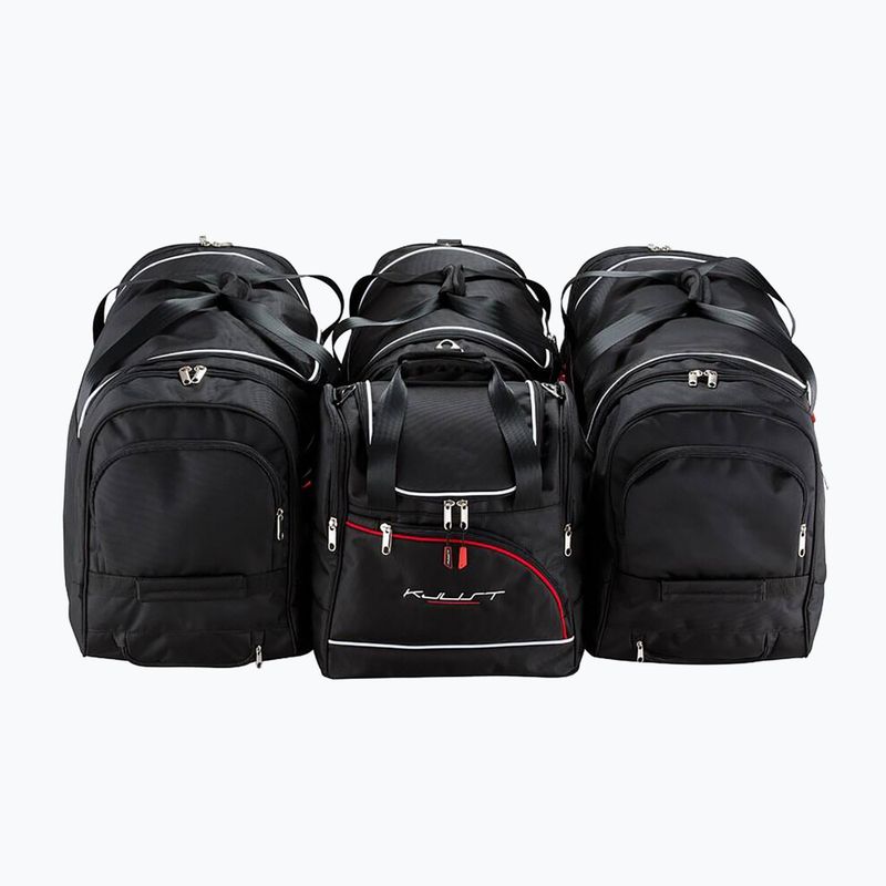 Set de genți pentru portbagaj KJUST Cupra Formentor PHEV 2021+ aerian 4 buc. negru 2