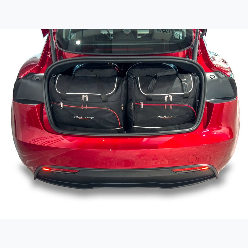 KJUST Tesla Model 3 2023+ sac de boot set 5 buc negru. 15