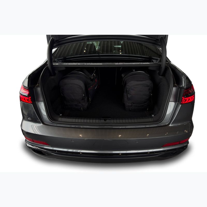 KJUST sac de boot set Audi A6 Limousine C8 2018+ 5 buc negru 20