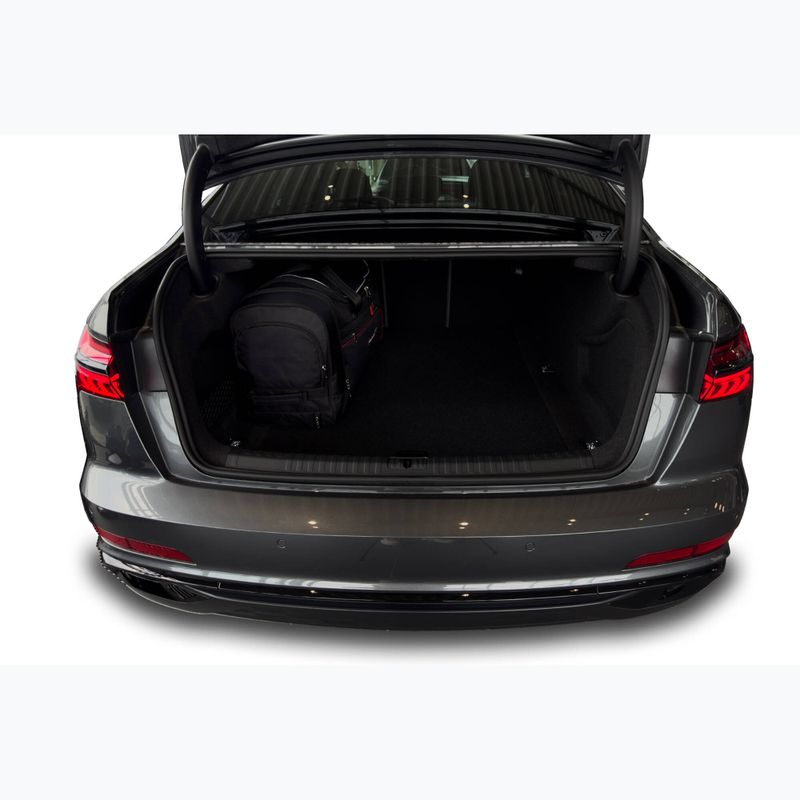 KJUST sac de boot set Audi A6 Limousine C8 2018+ 5 buc negru 21