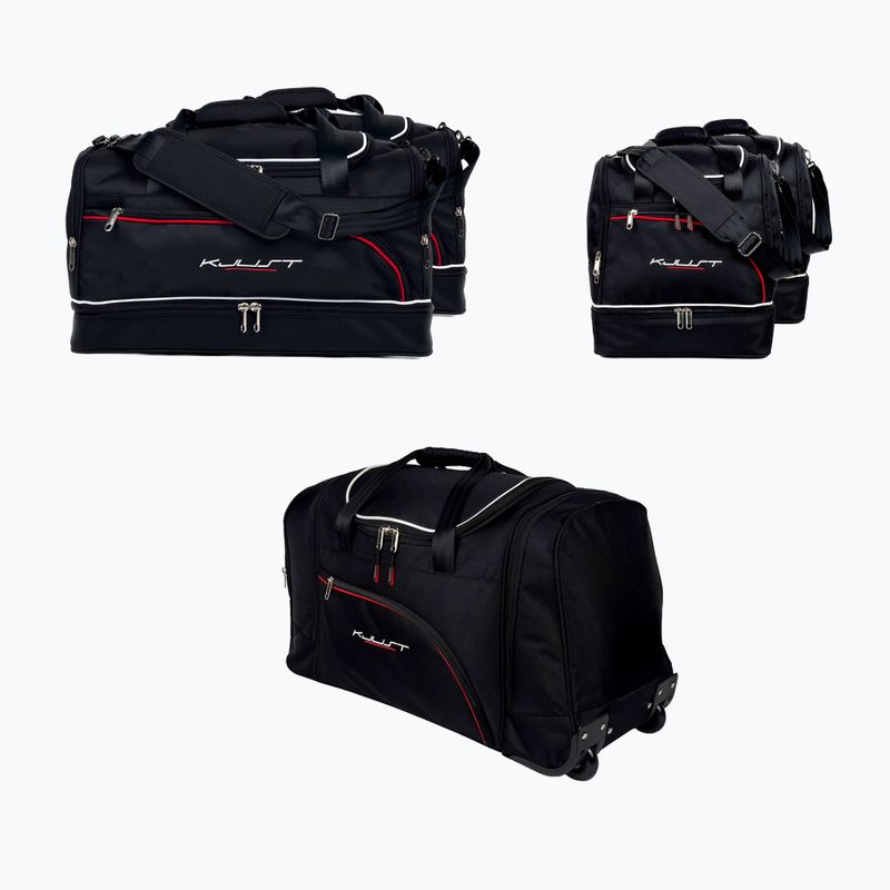 Set de genți pentru portbagaj KJUST Mercedes-Benz AMG GT C192 2023+ 5 buc. negru