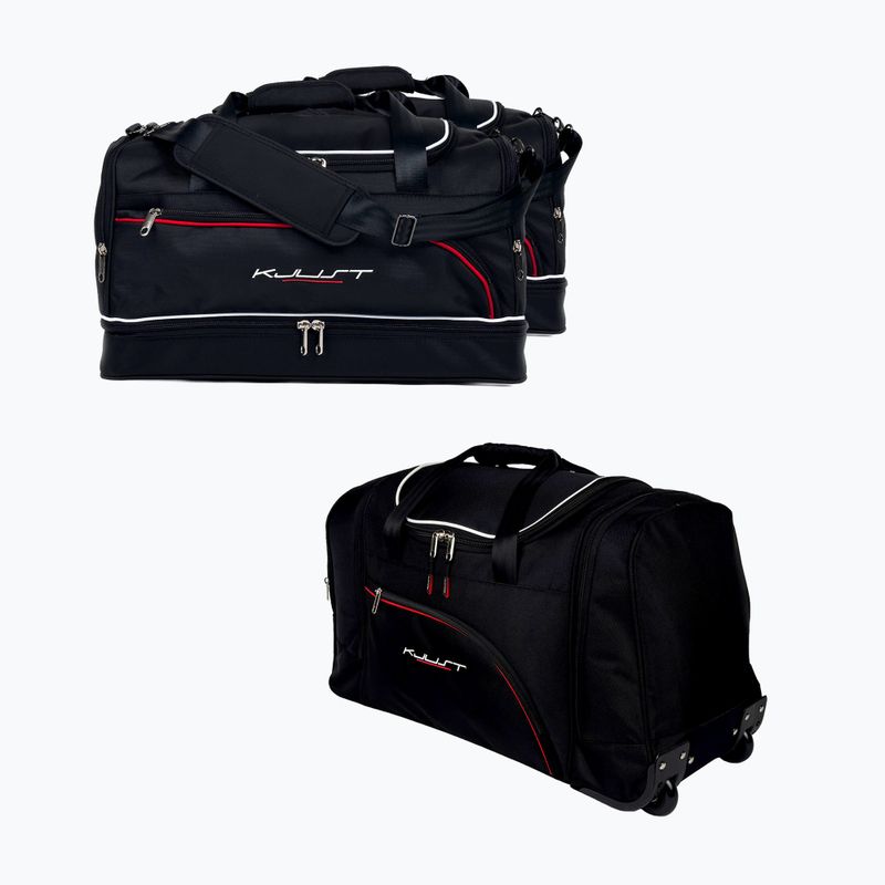 Set de genți pentru portbagaj KJUST Mercedes-Benz AMG GT 2023+ 3 buc. negru